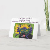 De wilde Auto van de Kunst van het Masker van New Kaart (Achterkant)