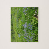 De wilde bloemen op Mount Rainier Legpuzzel (Verticaal)