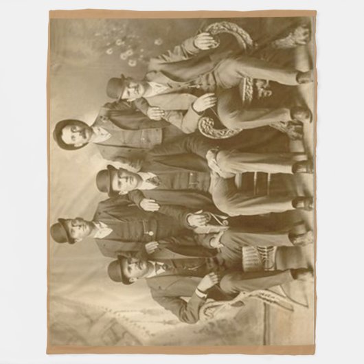 De wilde bunch fleece dekens (Voorkant)