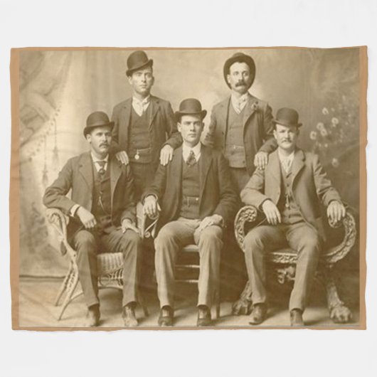 De wilde bunch fleece dekens (Voorkant (Horizontaal))