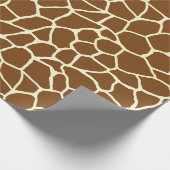 De wilde Dierlijke Druk van het Patroon van de Cadeaupapier (Hoek)