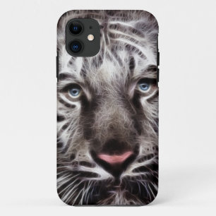 De wilde Dierlijke Grote Tijger van Katten iPhone 11 Hoesje