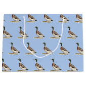 De wilde eend (Anas platyrhynchos) Groot Cadeauzakje (Voorkant)