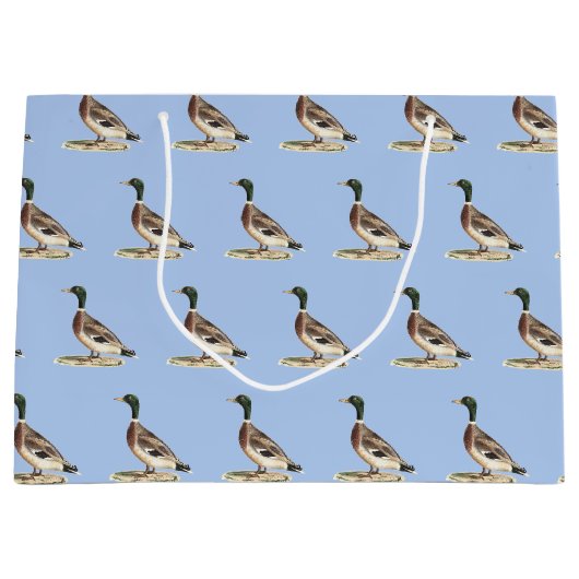 De wilde eend (Anas platyrhynchos) Groot Cadeauzakje (Voorkant)