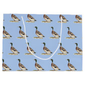 De wilde eend (Anas platyrhynchos) Groot Cadeauzakje (Achterkant)