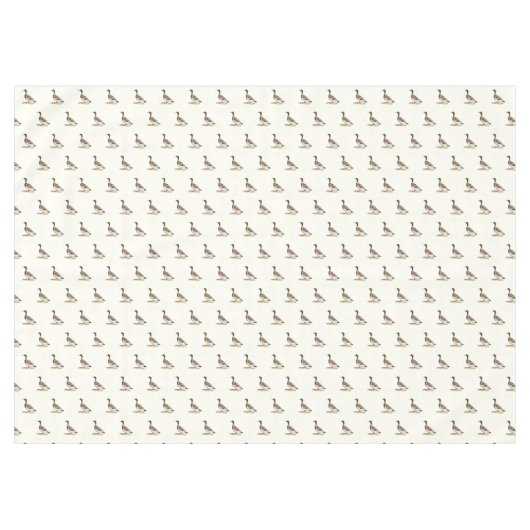 De wilde eend (Anas platyrhynchos) Tafelkleed (Voorkant (Horizontaal))