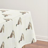 De wilde eend (Anas platyrhynchos) Tafelkleed (Voorbeeld)