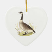 De wilde gans (Anser canadensis) Keramisch Ornament (Voorkant)