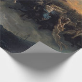 De Wilde Hunt van Odin, 1872, van Peter Nicolai Ar Cadeaupapier (Hoek)