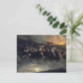 De Wilde Hunt van Odin door Peter Nicolai Arbo 187 Briefkaart (Staand voorkant)