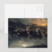De Wilde Hunt van Odin door Peter Nicolai Arbo 187 Briefkaart (Voorkant / Achterkant)