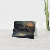 De wilde jacht op Odin door Peter Nicolai Arbo Bedankkaart (Voorkant)