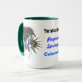 De wilde kant mok (Voorkant links)