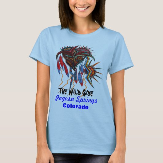 De wilde kant t-shirt (Voorkant)