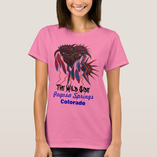 De wilde kant t-shirt (Voorkant)