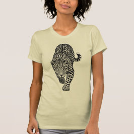 De Wilde Luipaard van de Berg Jacht op Prooi Grafi T-shirt