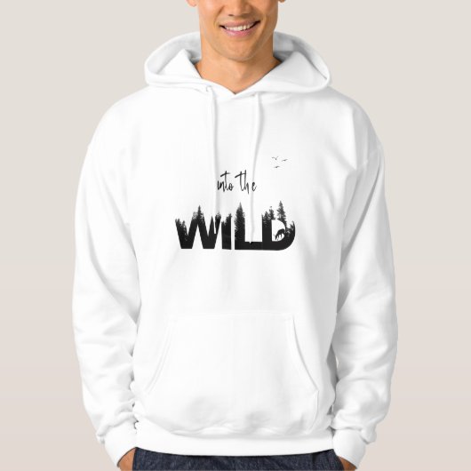 De Wilde Natuur Hoodie (Voorkant)
