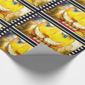 De Wilde Notenkraker's Kerstmis Cadeaupapier (Hoek)