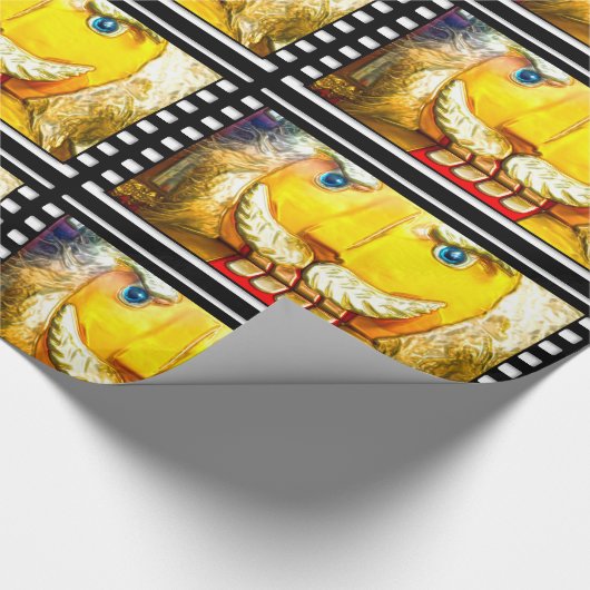 De Wilde Notenkraker's Kerstmis Cadeaupapier (Hoek)