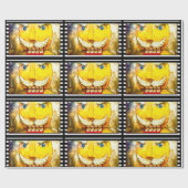 De Wilde Notenkraker's Kerstmis Cadeaupapier (Vlak)