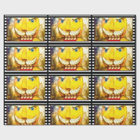 De Wilde Notenkraker's Kerstmis Cadeaupapier (Vlak)