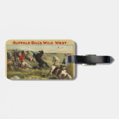 De wilde paarden van Buffalo Bill Bagagelabel (Achterkant horizontaal)