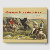 De wilde paarden van Buffalo Bill Gastenboek (Achterkant)