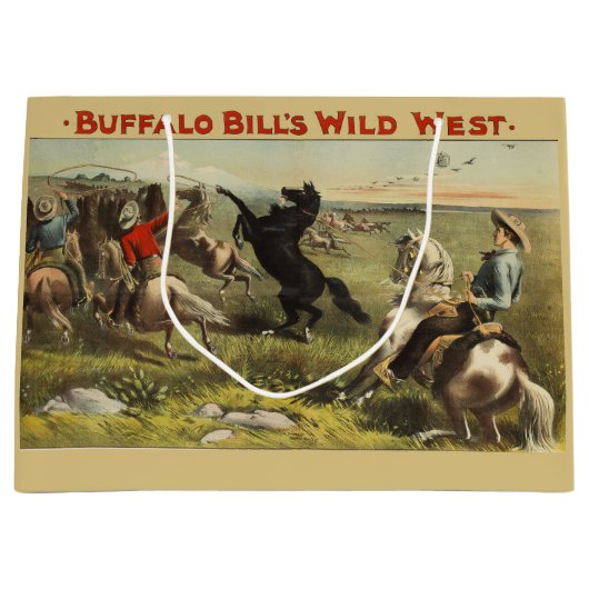 De wilde paarden van Buffalo Bill Groot Cadeauzakje (Voorkant)