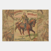 De wilde paarden van Buffalo Bill Inpakpapier Vel (Voorkant 2)