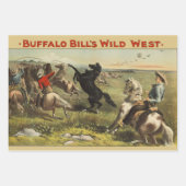 De wilde paarden van Buffalo Bill Inpakpapier Vel (Voorkant)