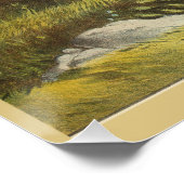 De wilde paarden van Buffalo Bill Perfect Poster (Hoek)