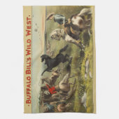 De wilde paarden van Buffalo Bill Theedoek (Verticaal)