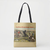 De wilde paarden van Buffalo Bill Tote Bag (Voorkant)
