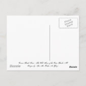 De wilde paarden van het strand van Carova Briefkaart (Achterkant)