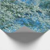 De wilde pruimenboom in bloei cadeaupapier (Hoek)