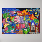 De wilde tuin poster (Voorkant)