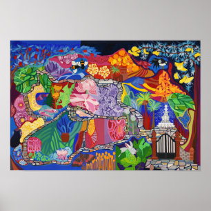 De wilde tuin poster