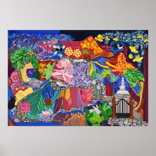 De wilde tuin poster (Voorkant)