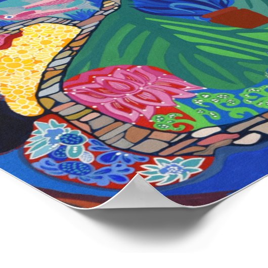 De wilde tuin poster (Hoek)