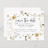 De Wilde Vloer van de begroting sparen de Datum (Voorkant / Achterkant)