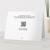 De wilde Vrouwen dansen 1924 Kaart (Achterkant)