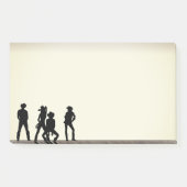 De wilde westerse dans post-it® notes (Voorkant)