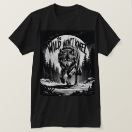 De wilde wil niet knielen - Fierce Wolf Under the T-shirt