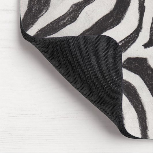 De wilde Zebra Muismat (Hoek)