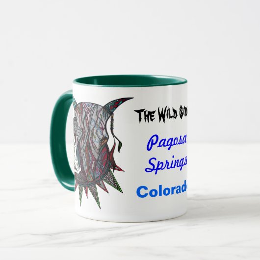 De Wilde Zijknol Mok (Voorkant links)