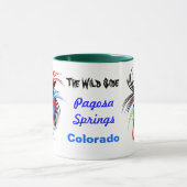 De wilde zijvogel mok (Midden)