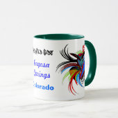 De wilde zijvogel mok (Voorkant rechts)