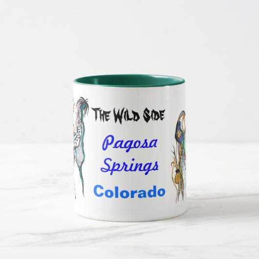 De wilde zijwereld mok (Midden)