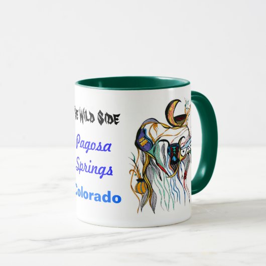 De wilde zijwereld mok (Voorkant rechts)