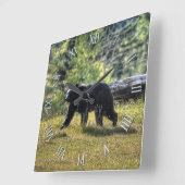 De wilde Zwarte draagt & het Canadese BosArt. van Vierkante Klok (Hoek)